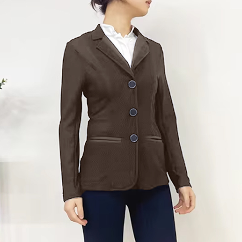 Summer Equestrian Clothing - MXLLINA Jaqueta equestre com buraco de