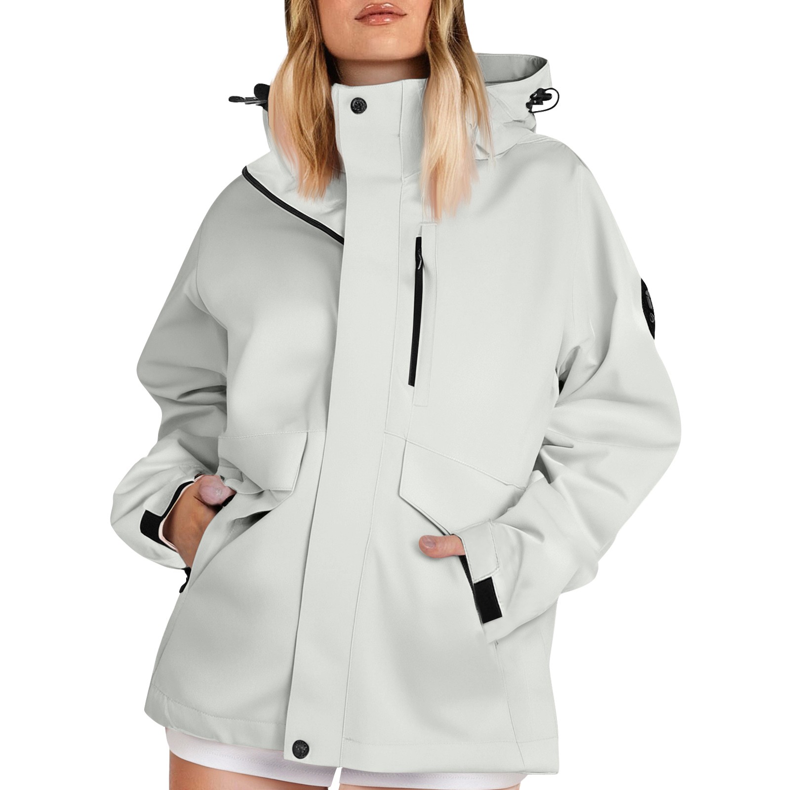 Summer Rain Clothing - Jaquetas de caminhada leves femininas cor