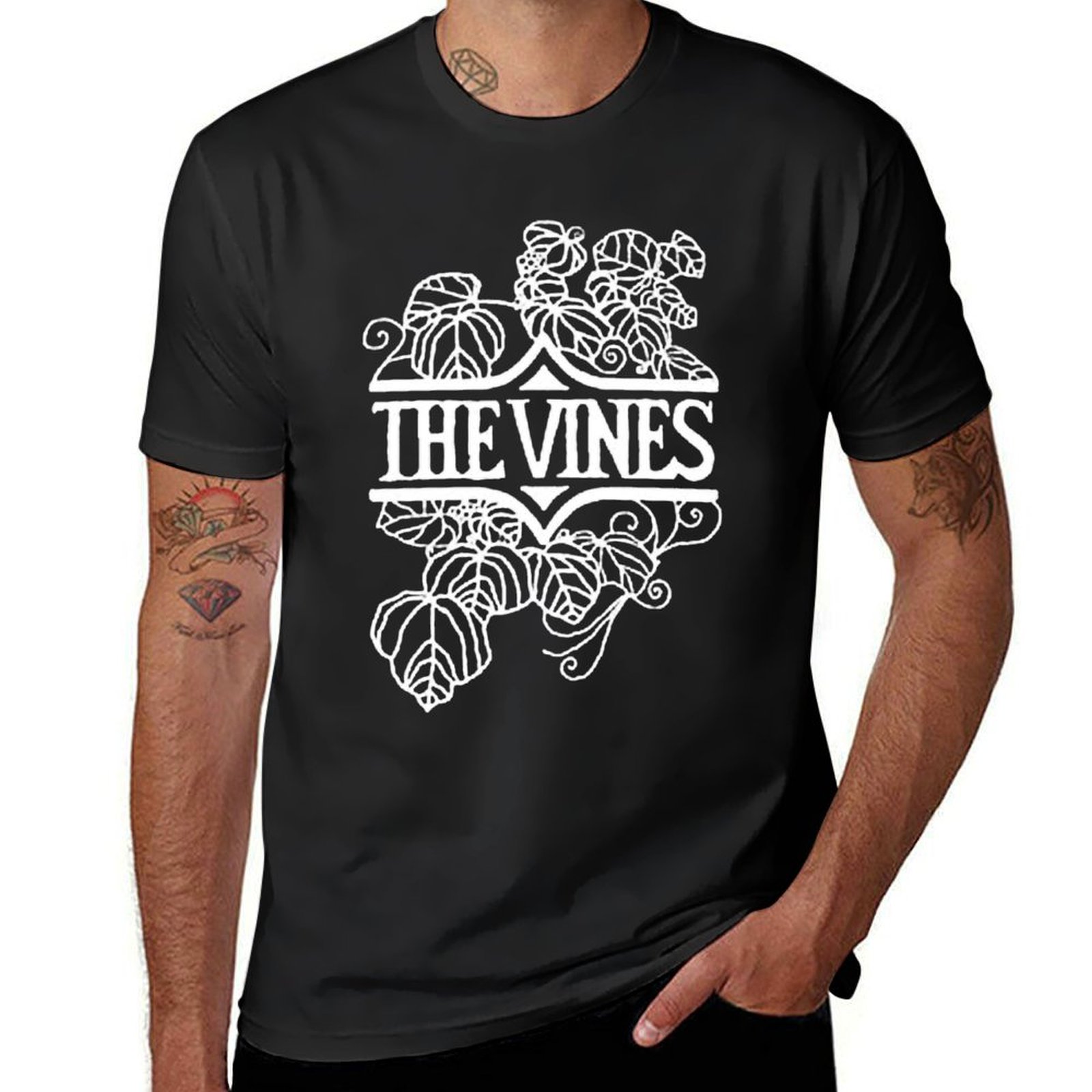 Summer Clothing Essentials Men - The Vines Army Band Essential T-Shirt,