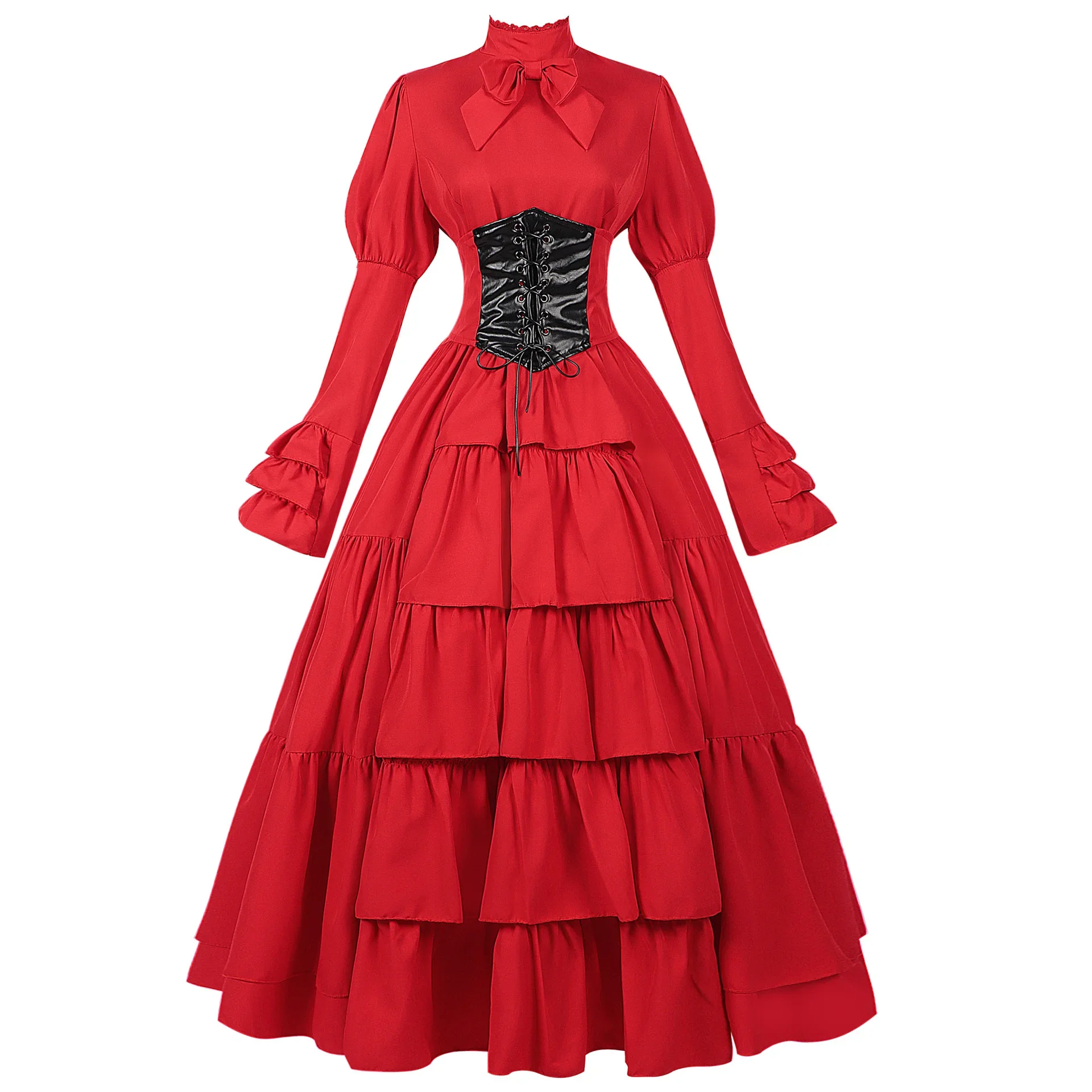 Summer Victorian Clothing - Fantasia de Halloween para Mulheres, Trajes