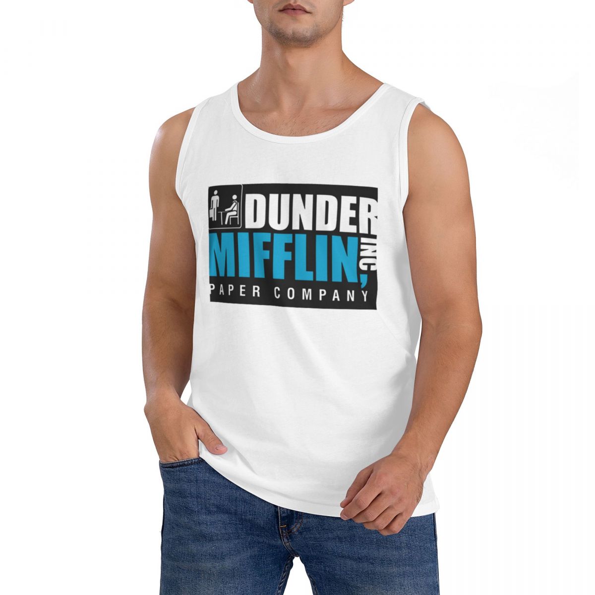 Summer Clothing Essentials Men - Camiseta Sem Mangas 100% Algodão Dunder