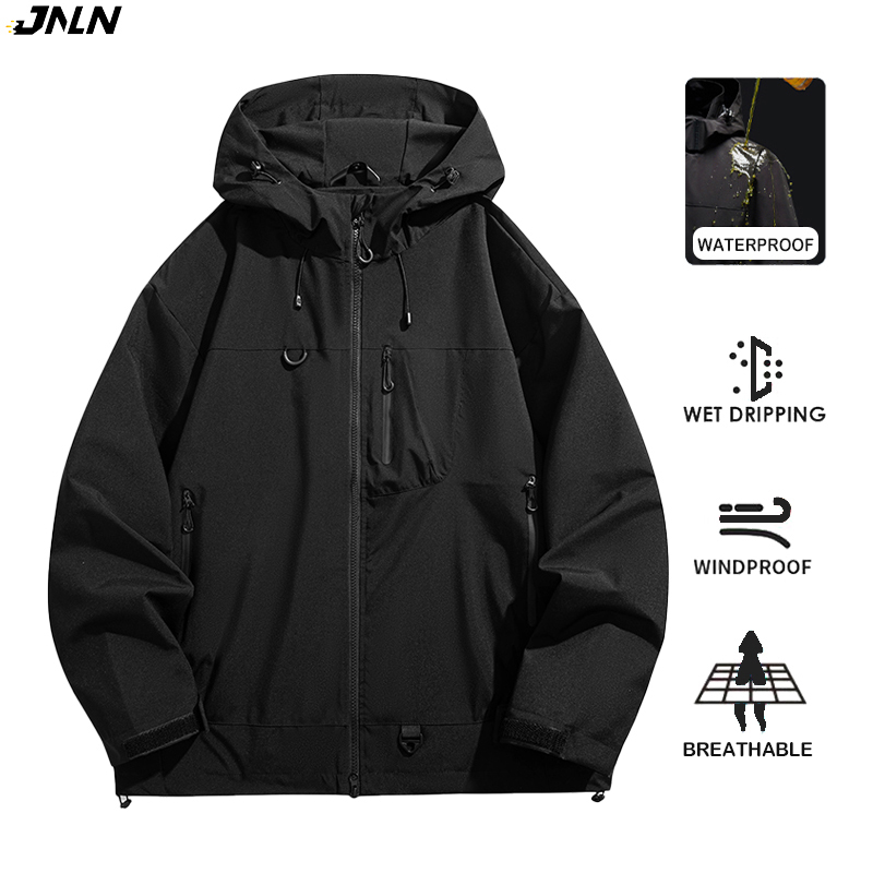 Summer Rain Clothing - JNLN Unissex Blusão Impermeável Esporte Ao
