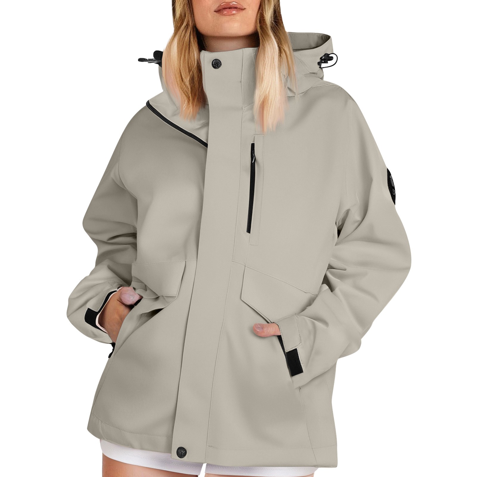 Summer Rain Clothing - Outono feminino leve caminhadas jaquetas cor