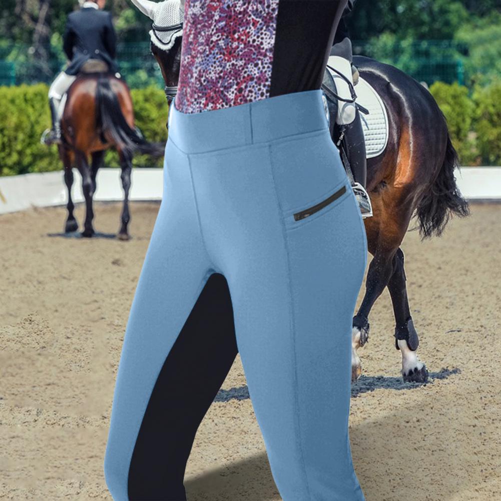 Summer Equestrian Clothing - Calças de Montaria Femininas de Cintura