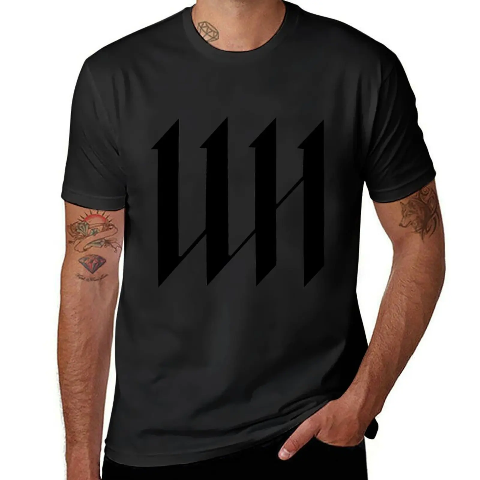 Summer Clothing Essentials Men - Wonho-T-shirt gráfica essencial do basquetebol, roupa