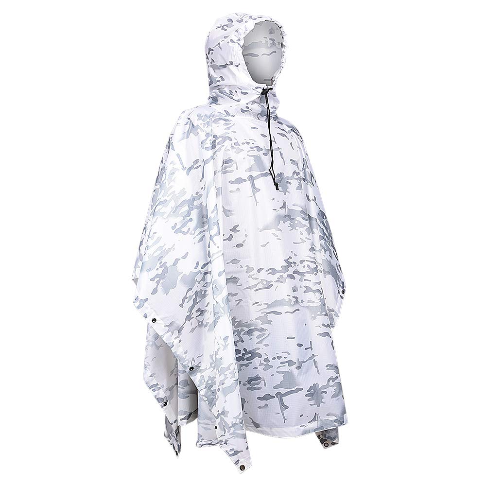 Summer Rain Clothing - Capa de Chuva Tática Camuflada Impermeável