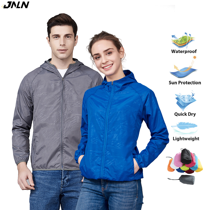 Summer Rain Clothing - JNLN Jaqueta de caminhada unissex masculina