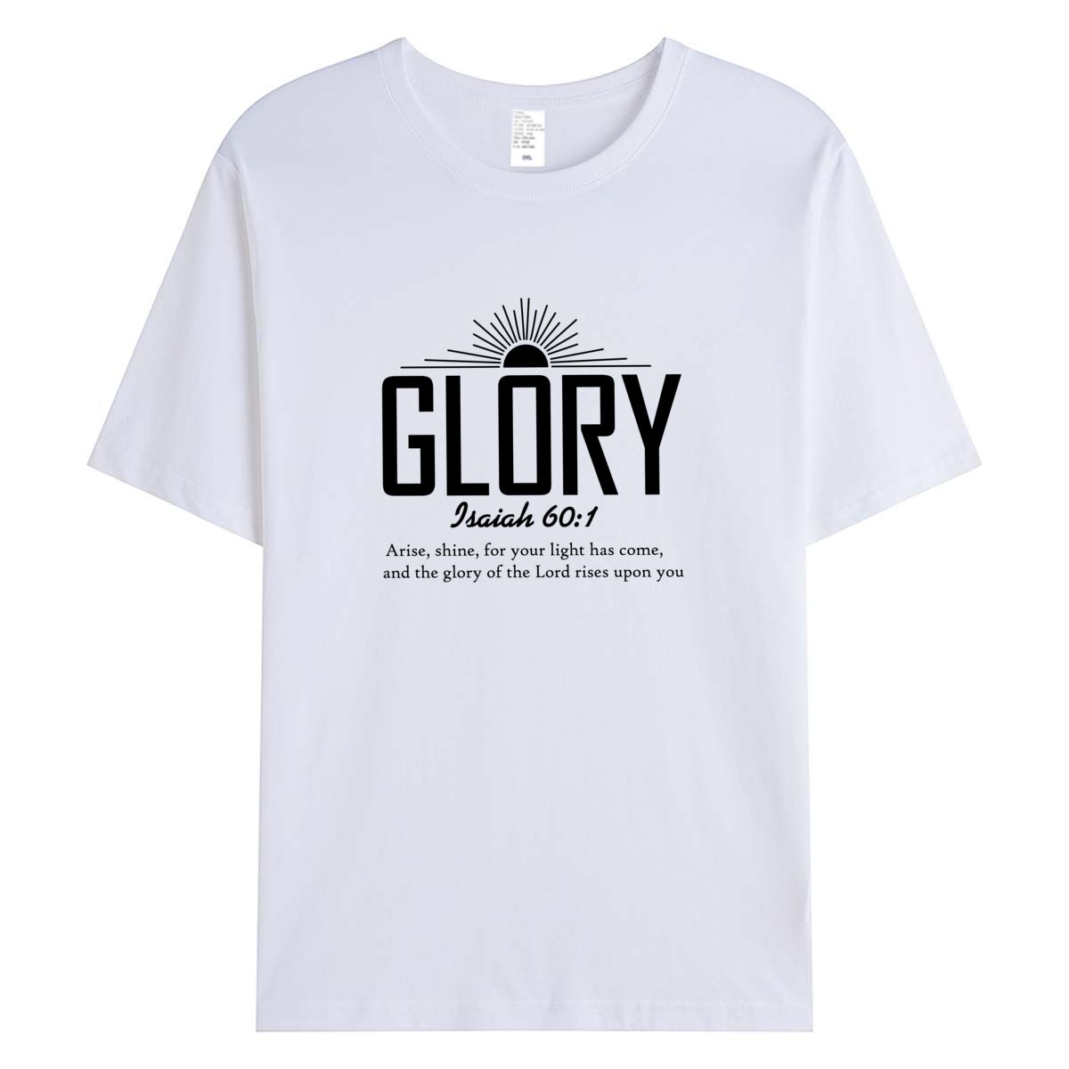 Summer Clothing Quotes - Camiseta feminina citações da bíblia impressão