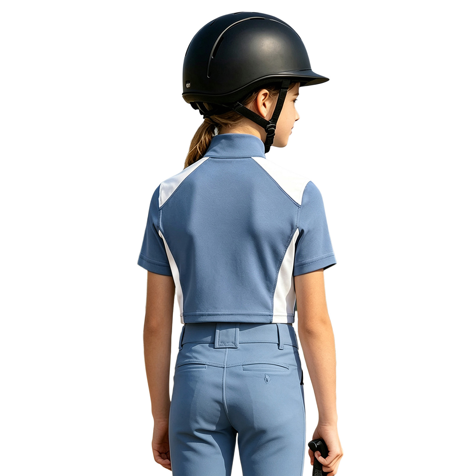 Camisa Esportiva para Meninas, - Summer Equestrian Clothing avaliação e preço