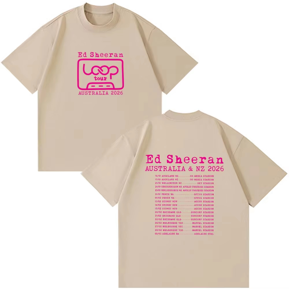 Camisetas de Verão Ed Sheeran  - Summer Clothing Australia avaliação e preço