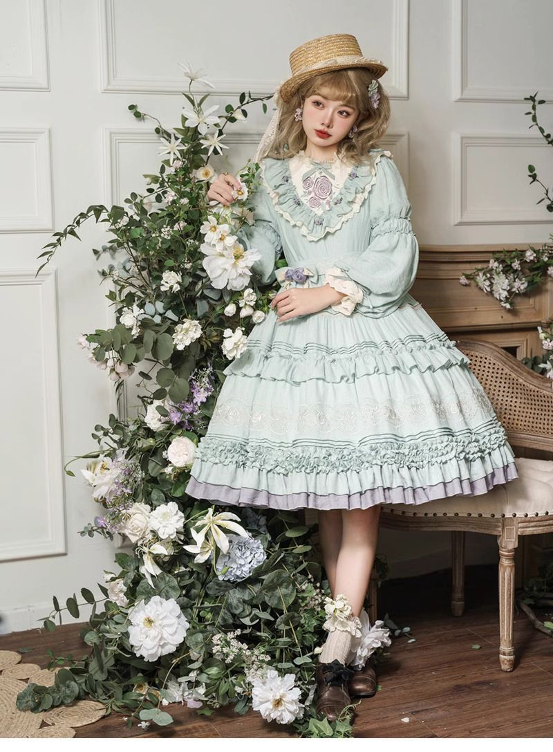 Vestido Lolita Kawaii Cos Japo - Summer Victorian Clothing avaliação e preço