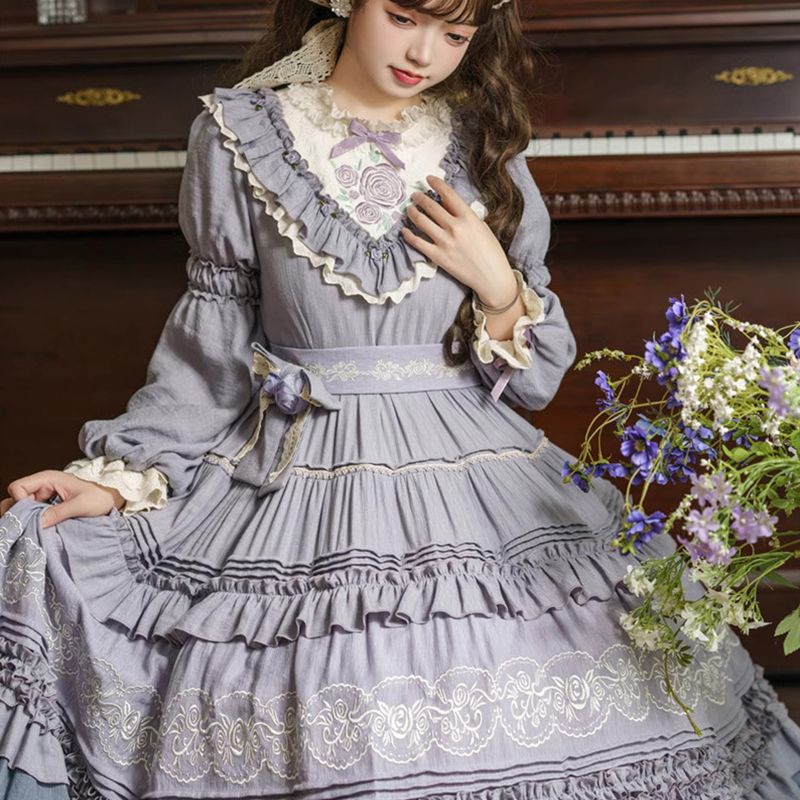 Vestido Lolita Kawaii Cos Japo - Summer Victorian Clothing avaliação e preço