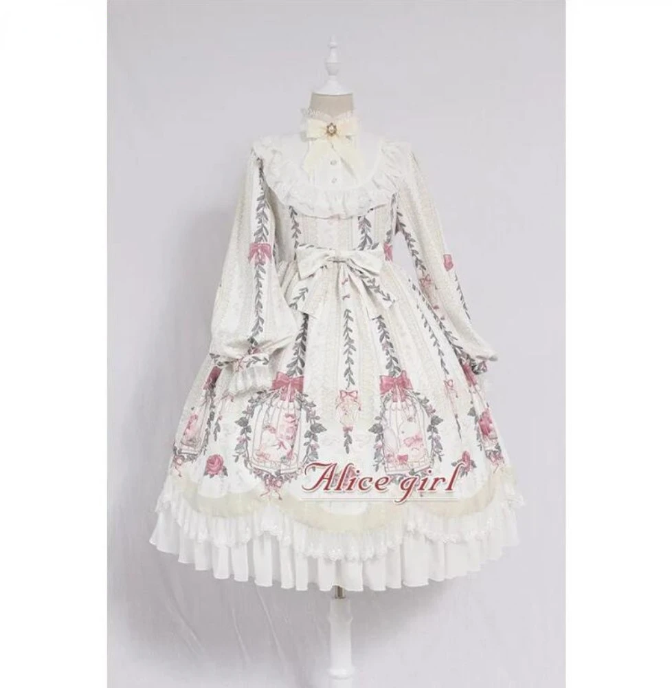 MAGOGO-Vestido Lolita Kawaii p - Summer Victorian Clothing avaliação e preço