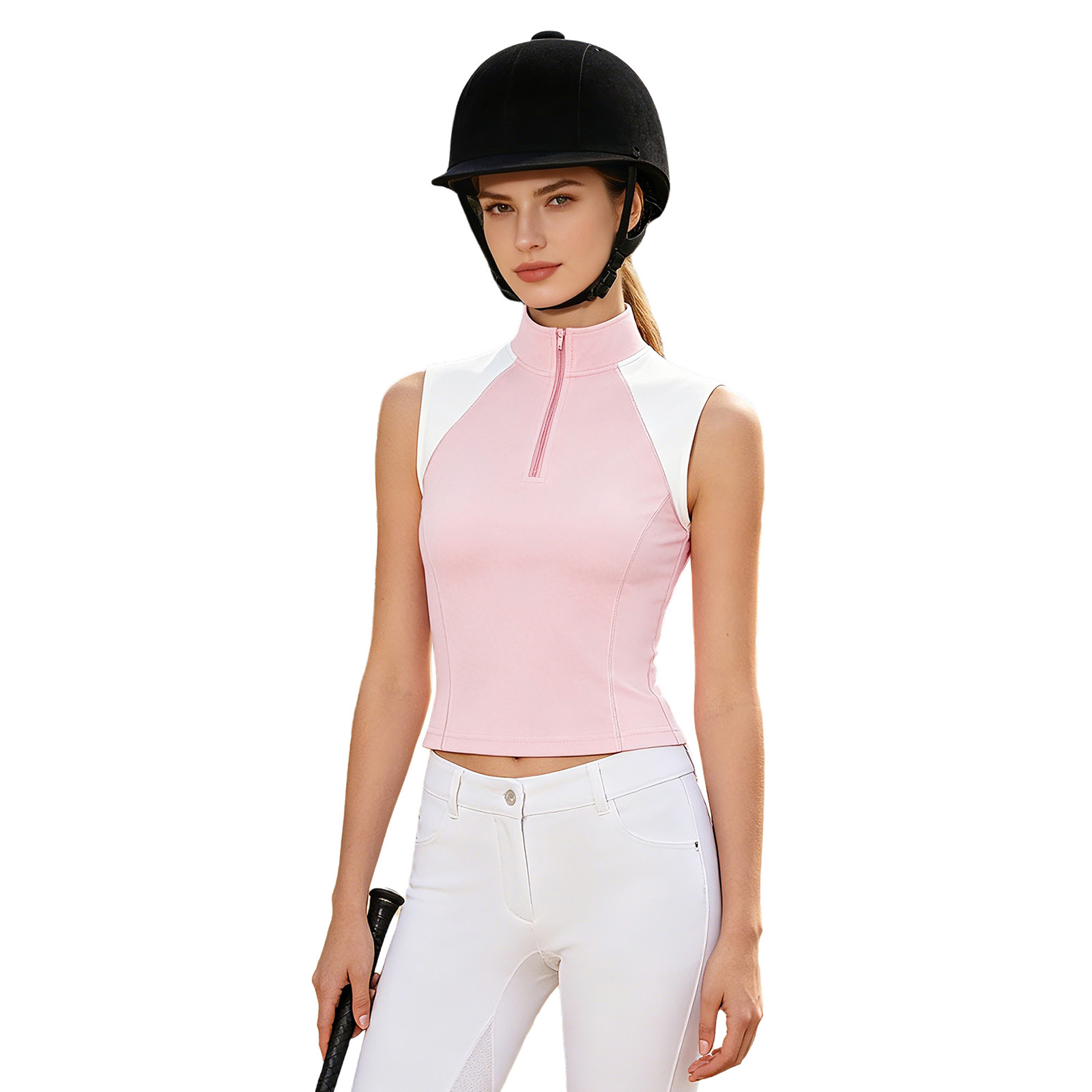 Camisa de Equitação Feminina,  - Summer Equestrian Clothing avaliação e preço