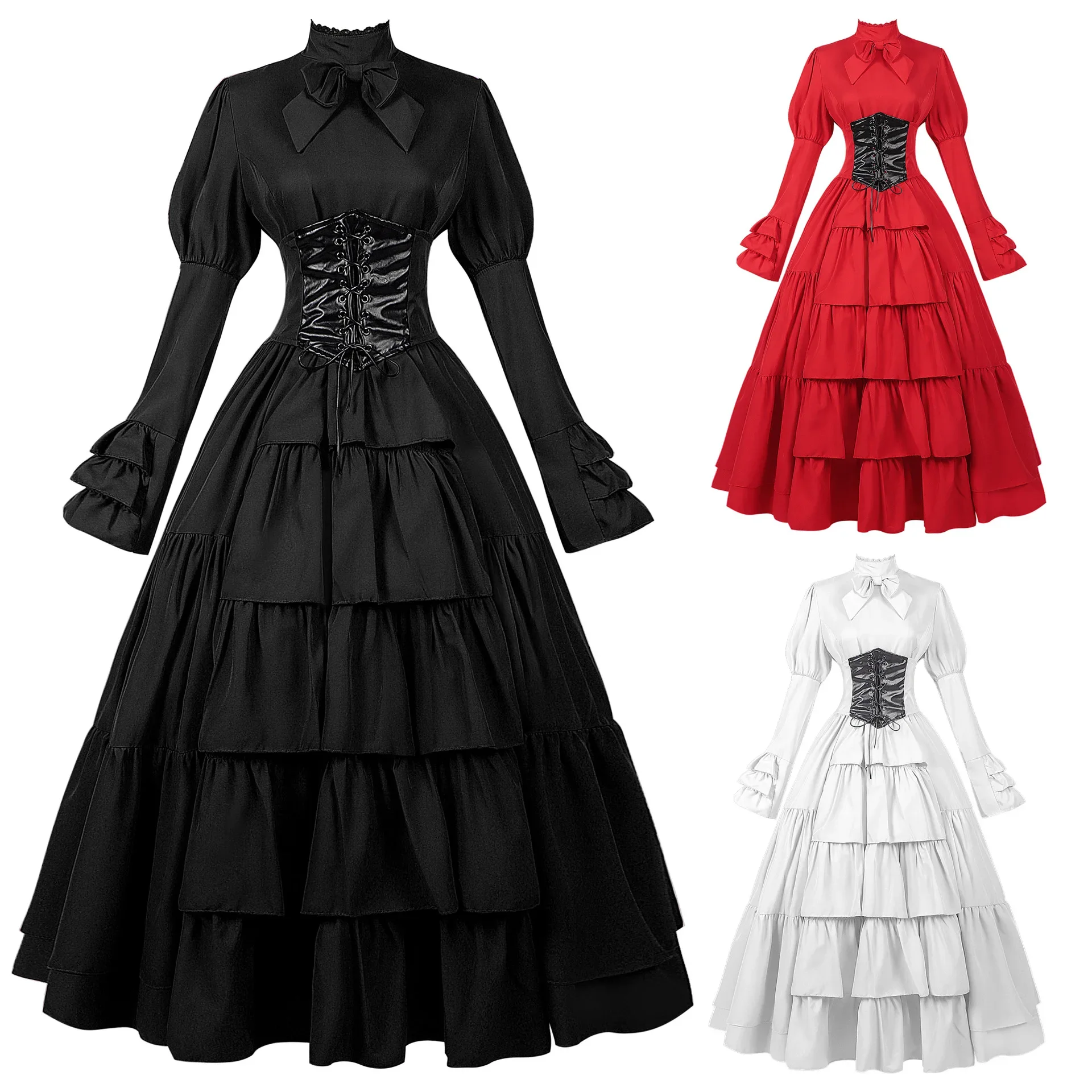Fantasia de Halloween para Mul - Summer Victorian Clothing avaliação e preço