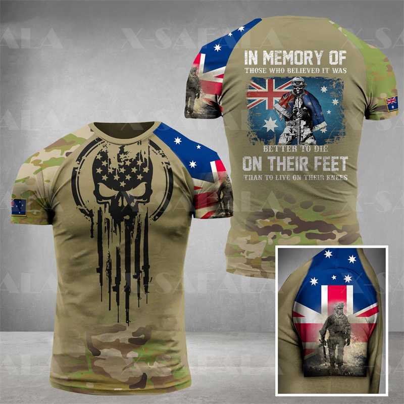 Homens do Exército Australiano - Summer Clothing Australia avaliação e preço