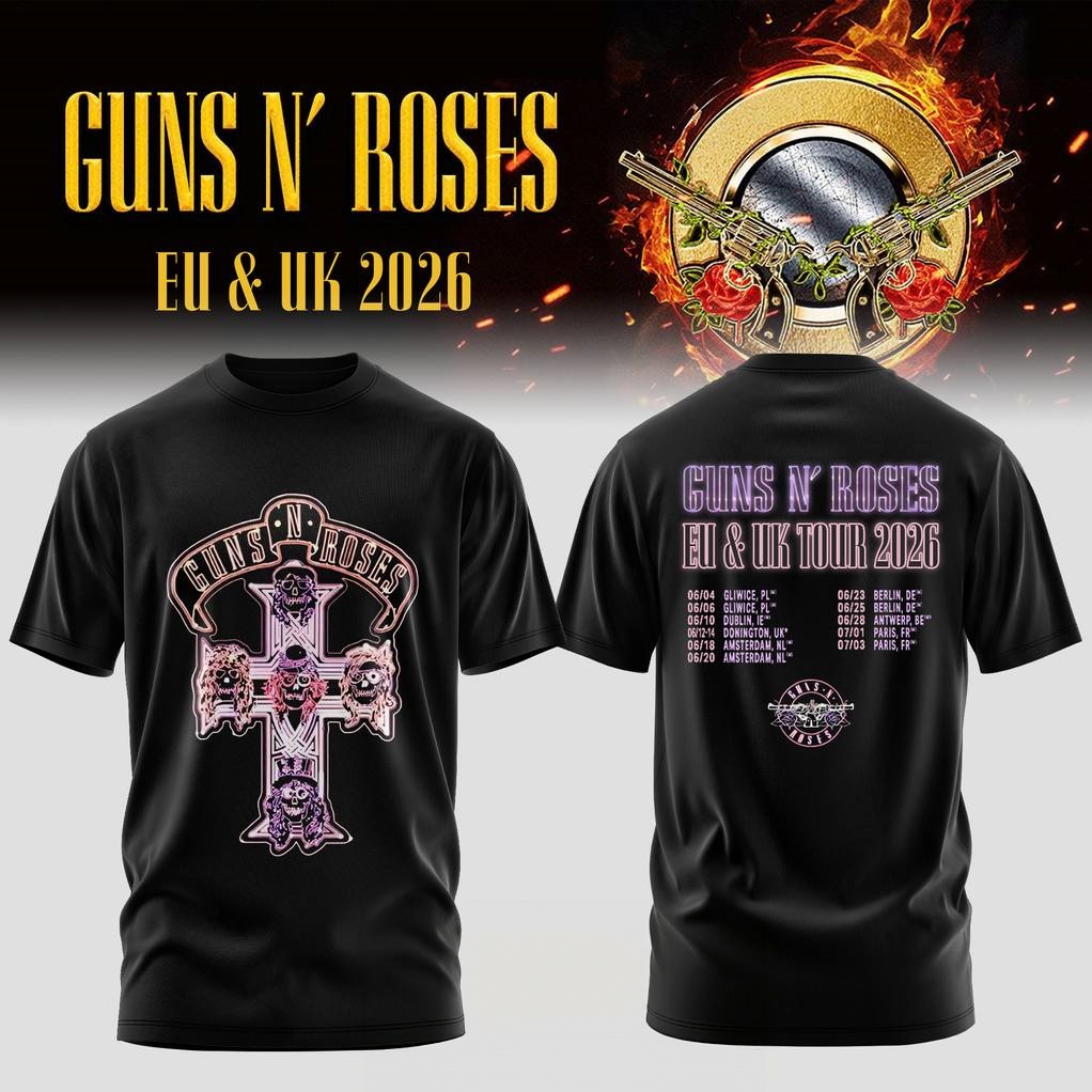 Camiseta Gráfica Guns N Roses  - Summer Rose Clothing avaliação e preço