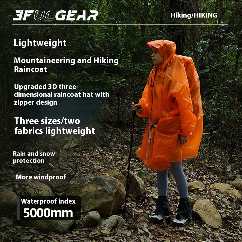 Capa de chuva com zíper 3f ul  - Summer Rain Clothing avaliação e preço