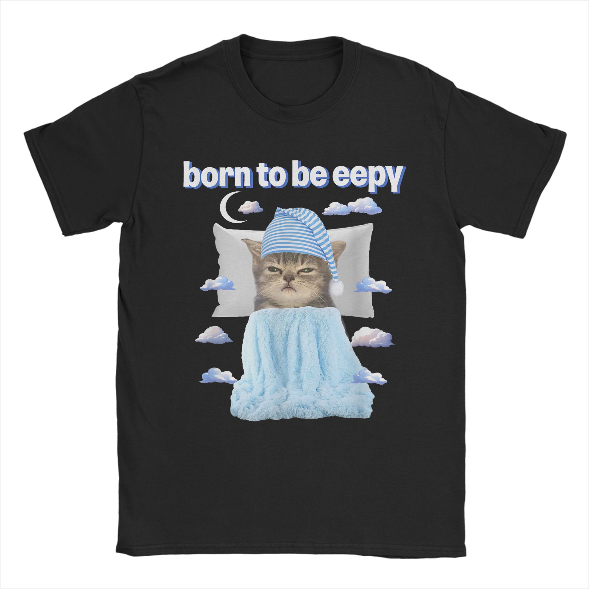 Camiseta feminina eepy cat sle - Summer Clothing Ideas For Women avaliação e preço