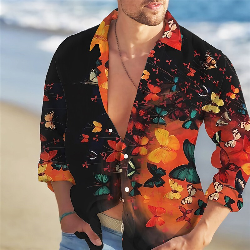 2023 camisa masculina tendênci - Summer Rose Clothing avaliação e preço