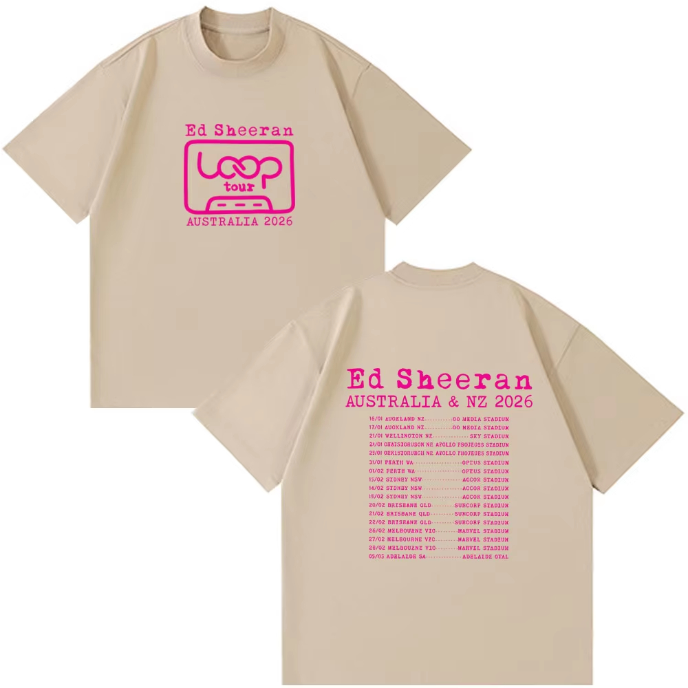 Camisetas de Verão Ed Sheeran  - Summer Clothing Australia avaliação e preço