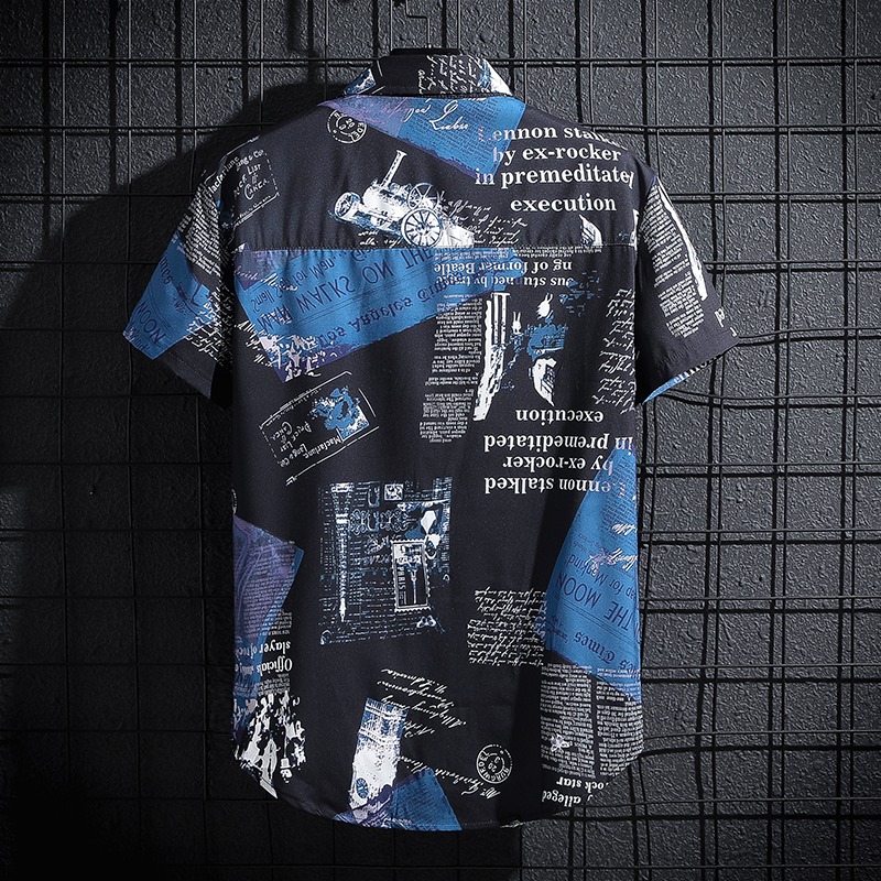Camisa Estampada com Estampa d - Summer Clothing Essentials Men avaliação e preço