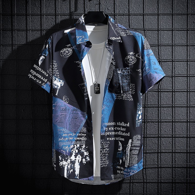Camisa Estampada com Estampa d - Summer Clothing Essentials Men avaliação e preço