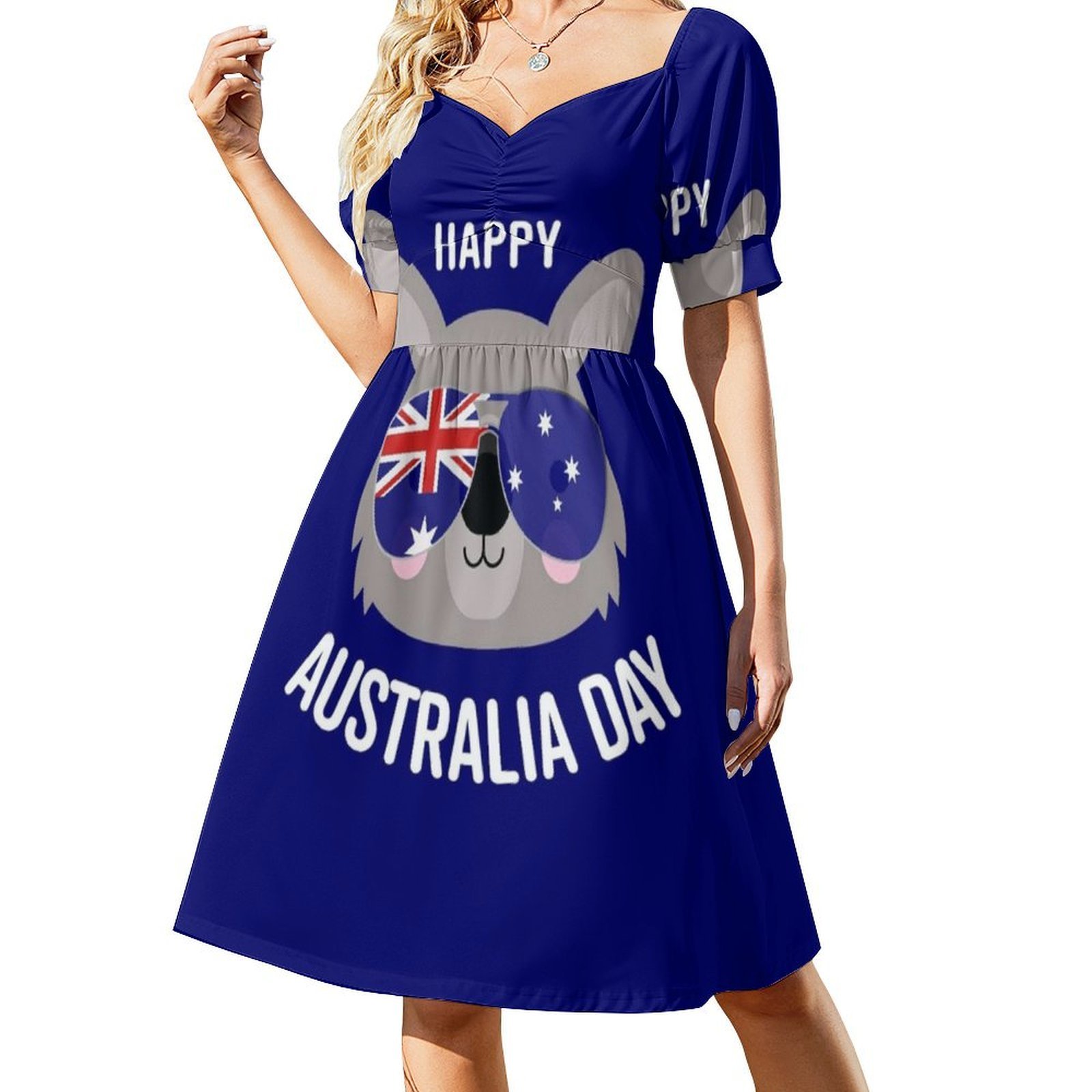Feliz dia da Austrália-Wombat  - Summer Clothing Women Australia avaliação e preço