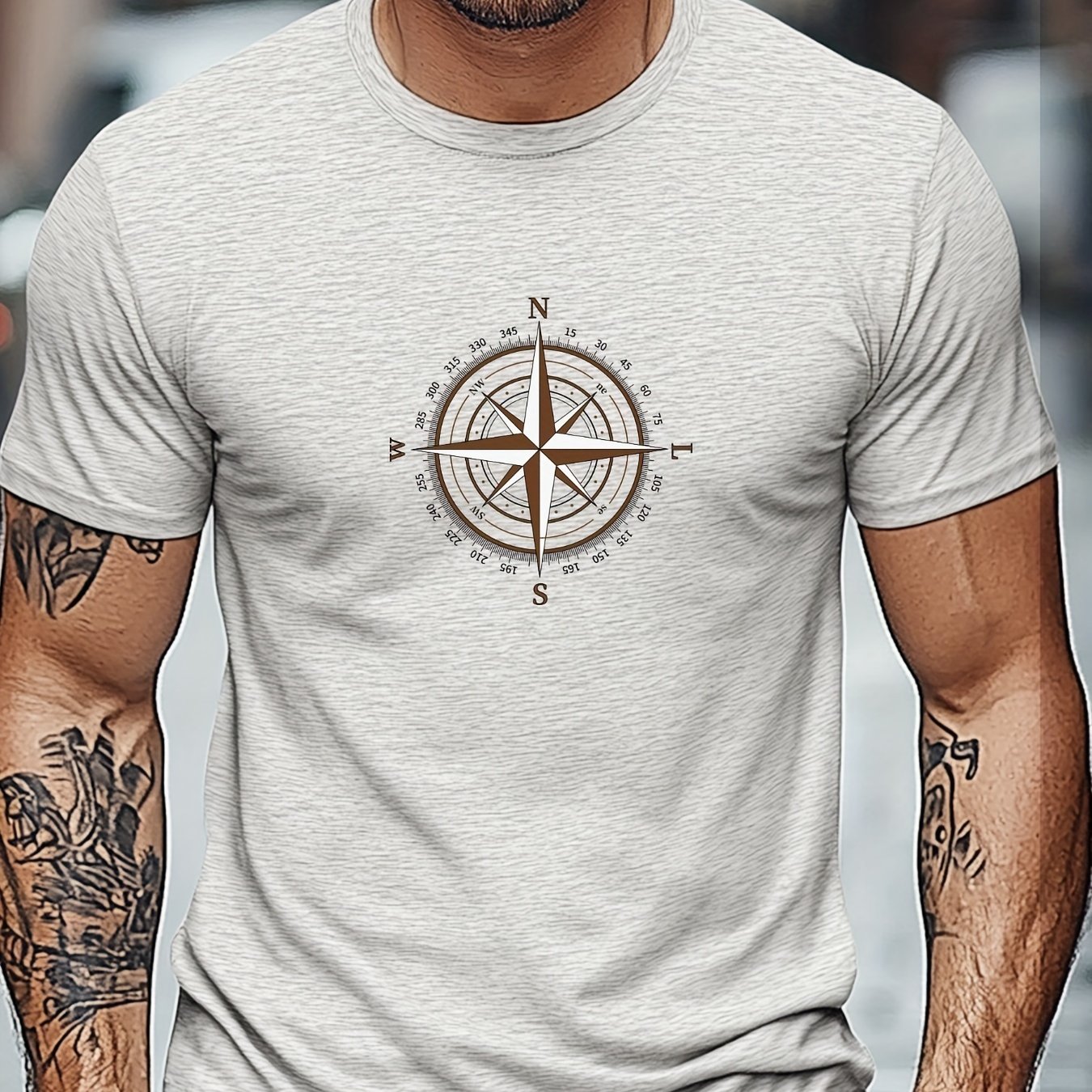 Camiseta Casual Masculina Marr - Summer Rose Clothing avaliação e preço