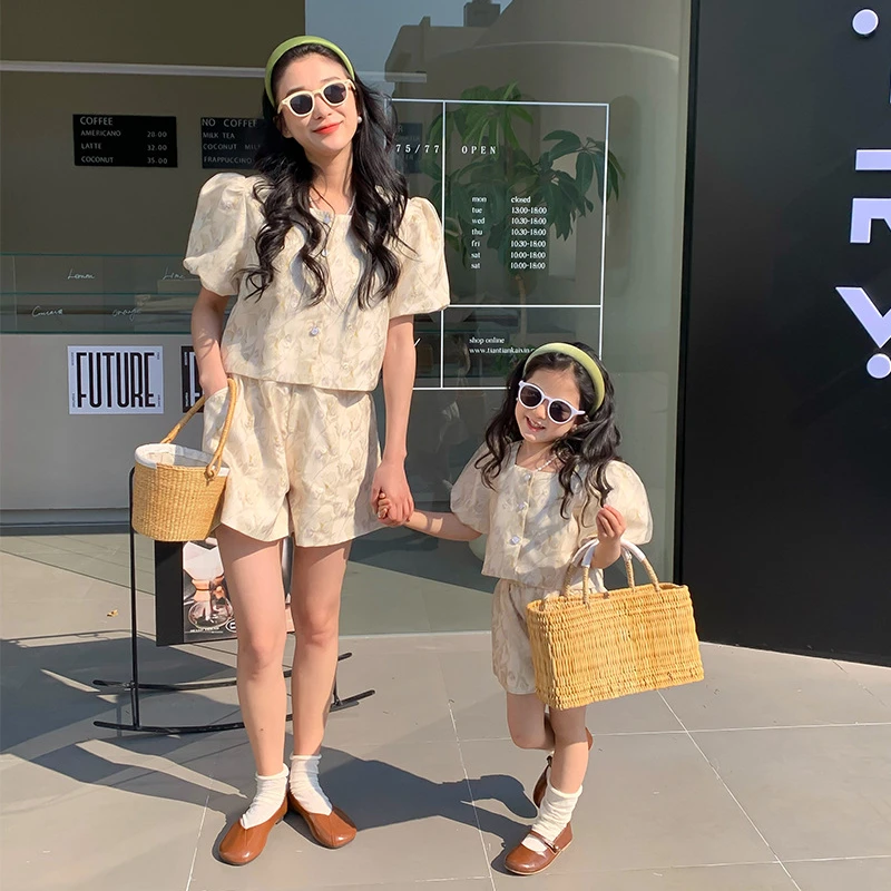 Terno de correspondência mãe e - Summer Clothing For Babies avaliação e preço