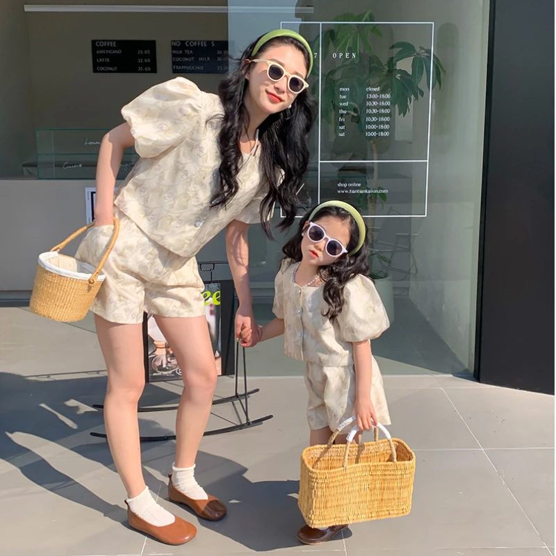 Terno de correspondência mãe e - Summer Clothing For Babies avaliação e preço