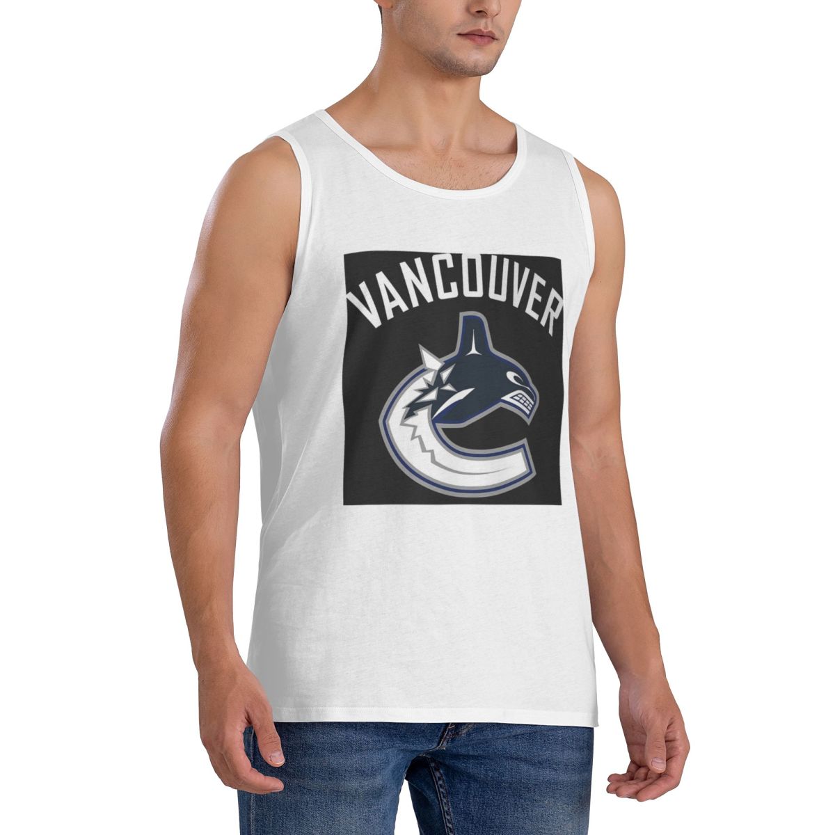Camiseta sem mangas 100% algod - Summer Clothing Essentials Men avaliação e preço