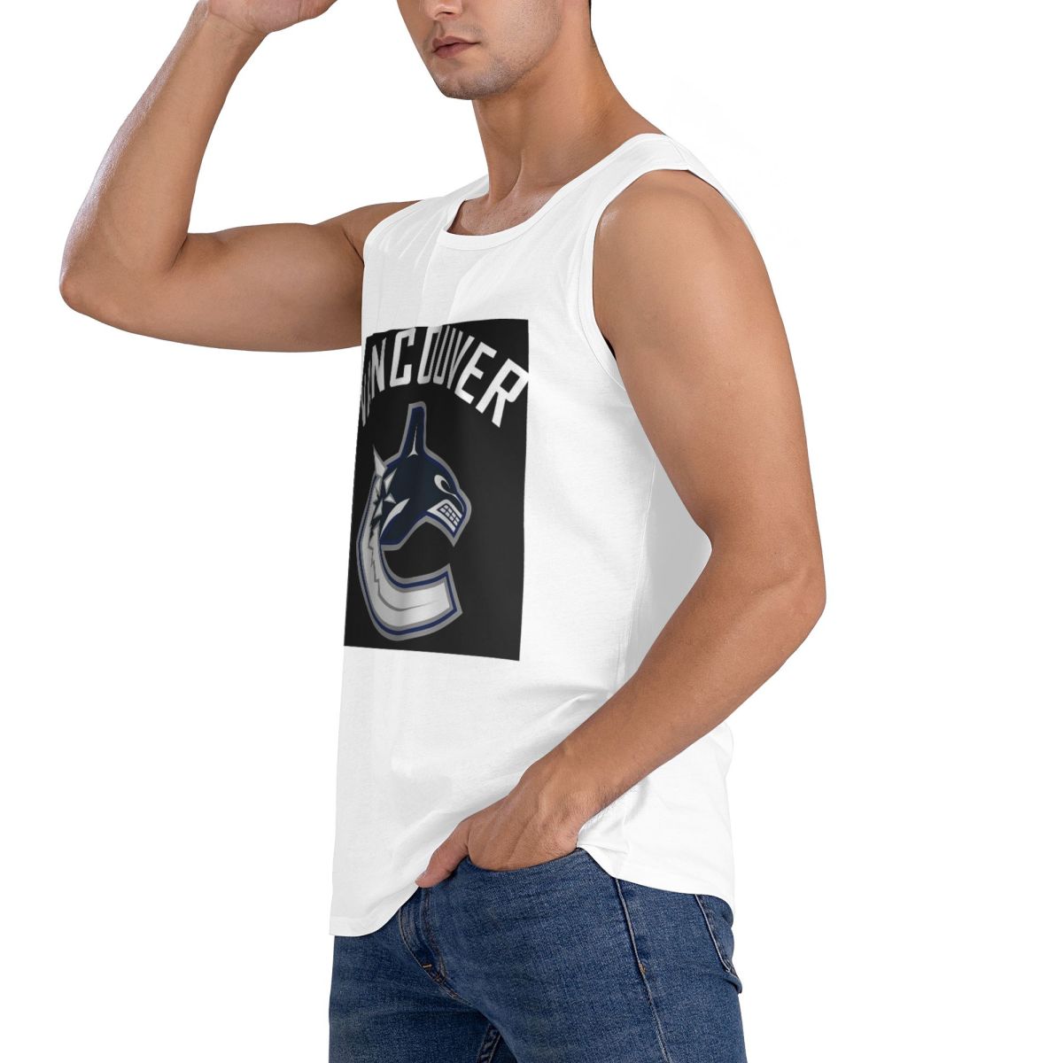 Camiseta sem mangas 100% algod - Summer Clothing Essentials Men avaliação e preço