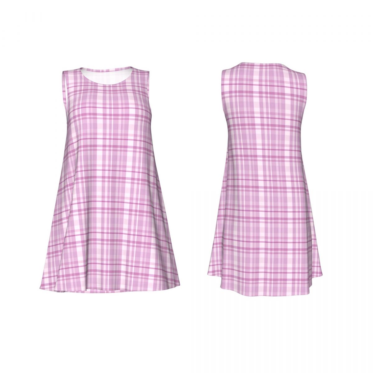 Vestido Casual Xadrez Roxo com - Summer Clothing Ideas For Women avaliação e preço
