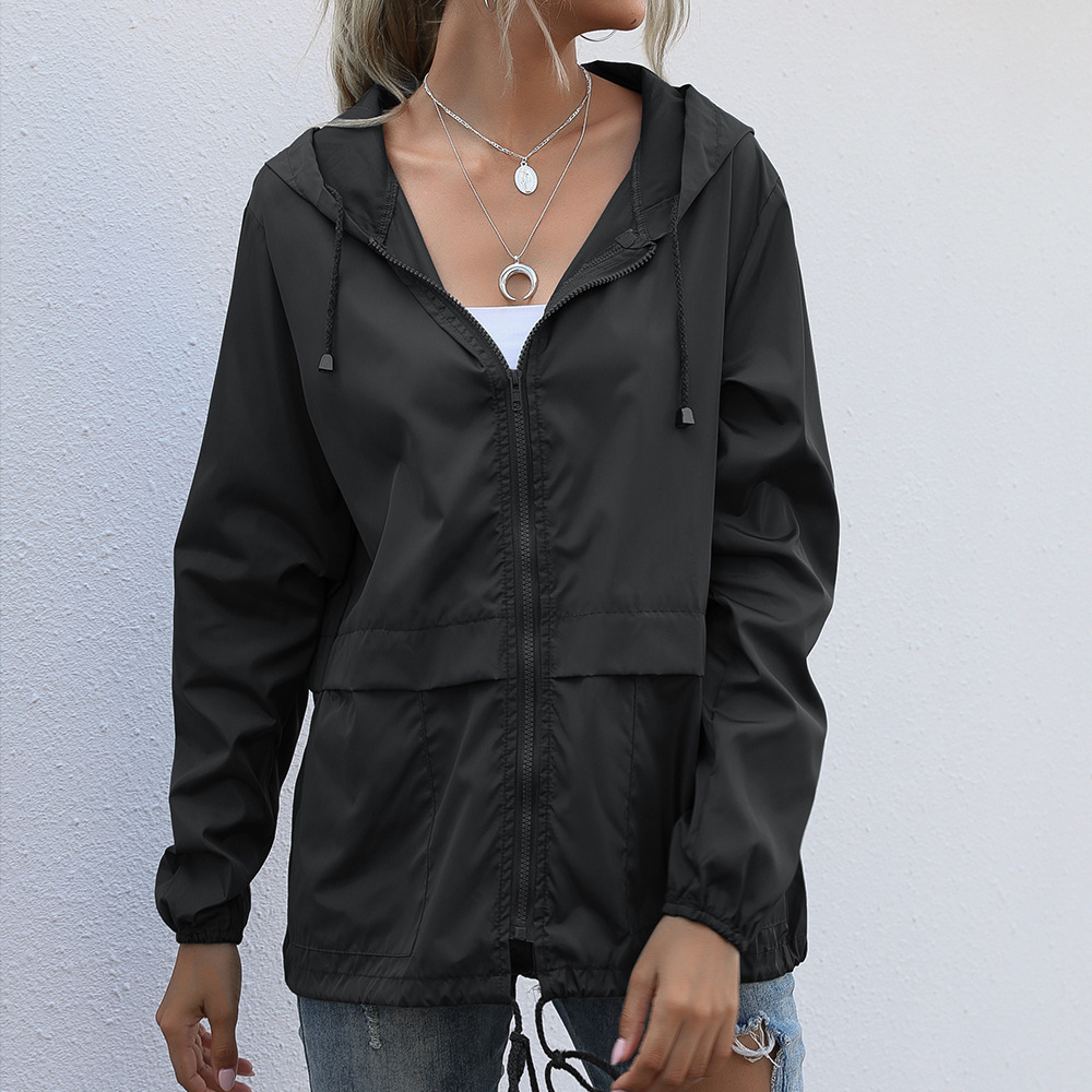 Jaqueta Feminina Sólida Imperm - Summer Rain Clothing avaliação e preço