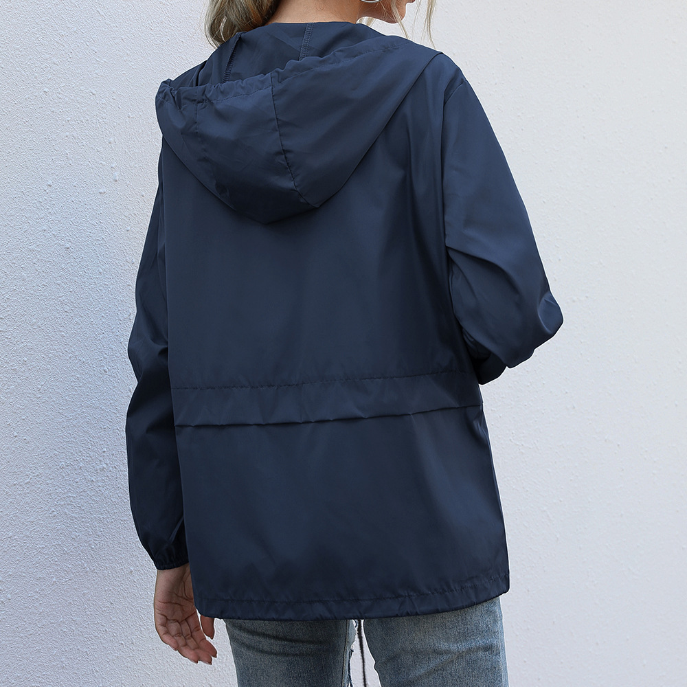 Jaqueta Feminina Sólida Imperm - Summer Rain Clothing avaliação e preço