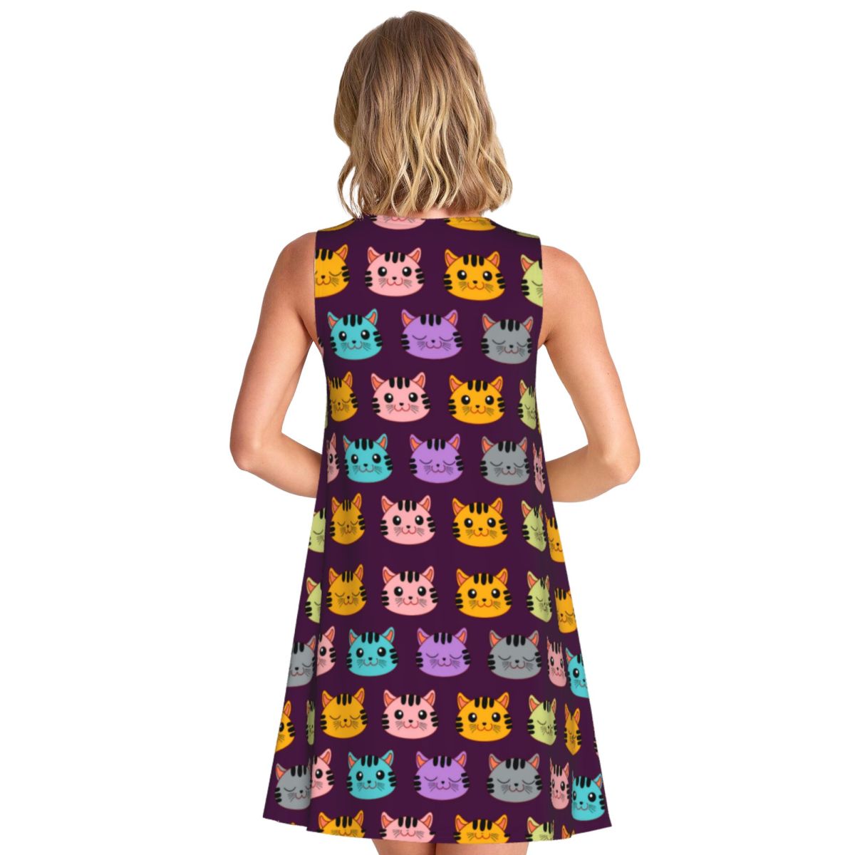 Vestido Regata Feminino Estamp - Summer Clothing Ideas For Women avaliação e preço