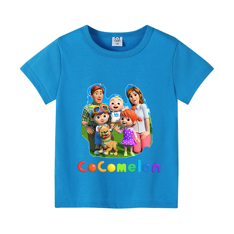 Cocomelons camisetas de bebê a - Summer Clothing For Babies avaliação e preço