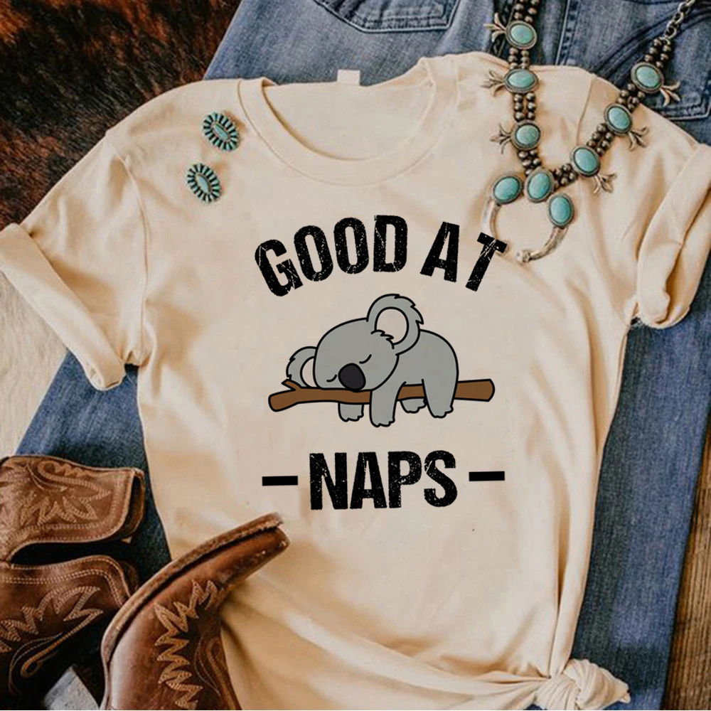 Engraçado Austrália Koala T-sh - Summer Clothing Women Australia avaliação e preço