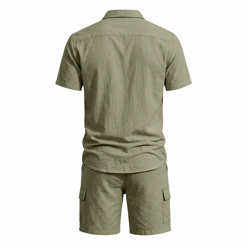 Conjunto Masculino de Verão em - Summer Clothing Linen avaliação e preço
