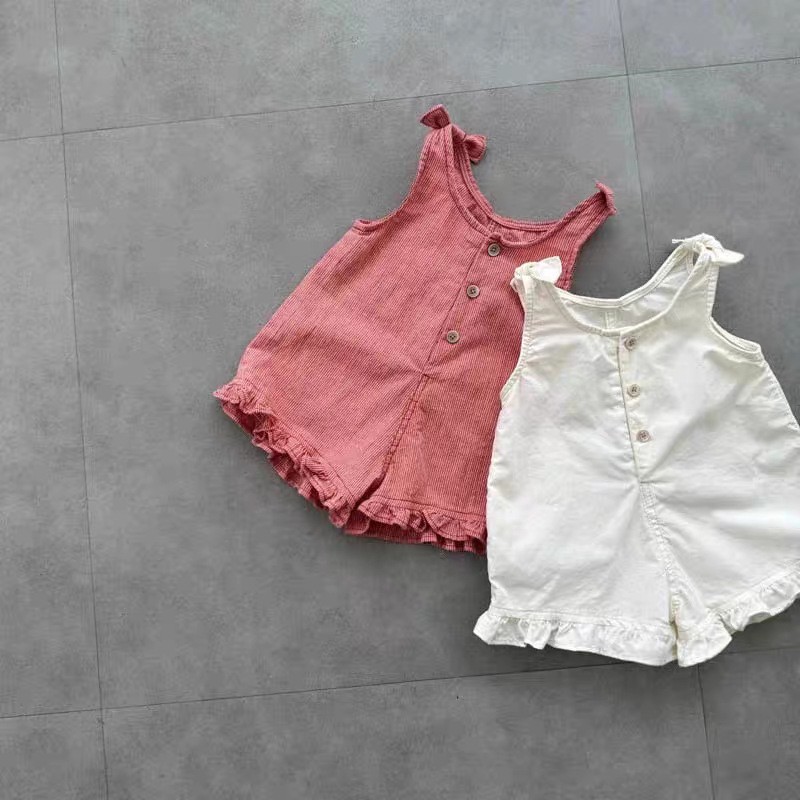 Macacão de Verão para Meninas  - Summer Clothing For Babies avaliação e preço