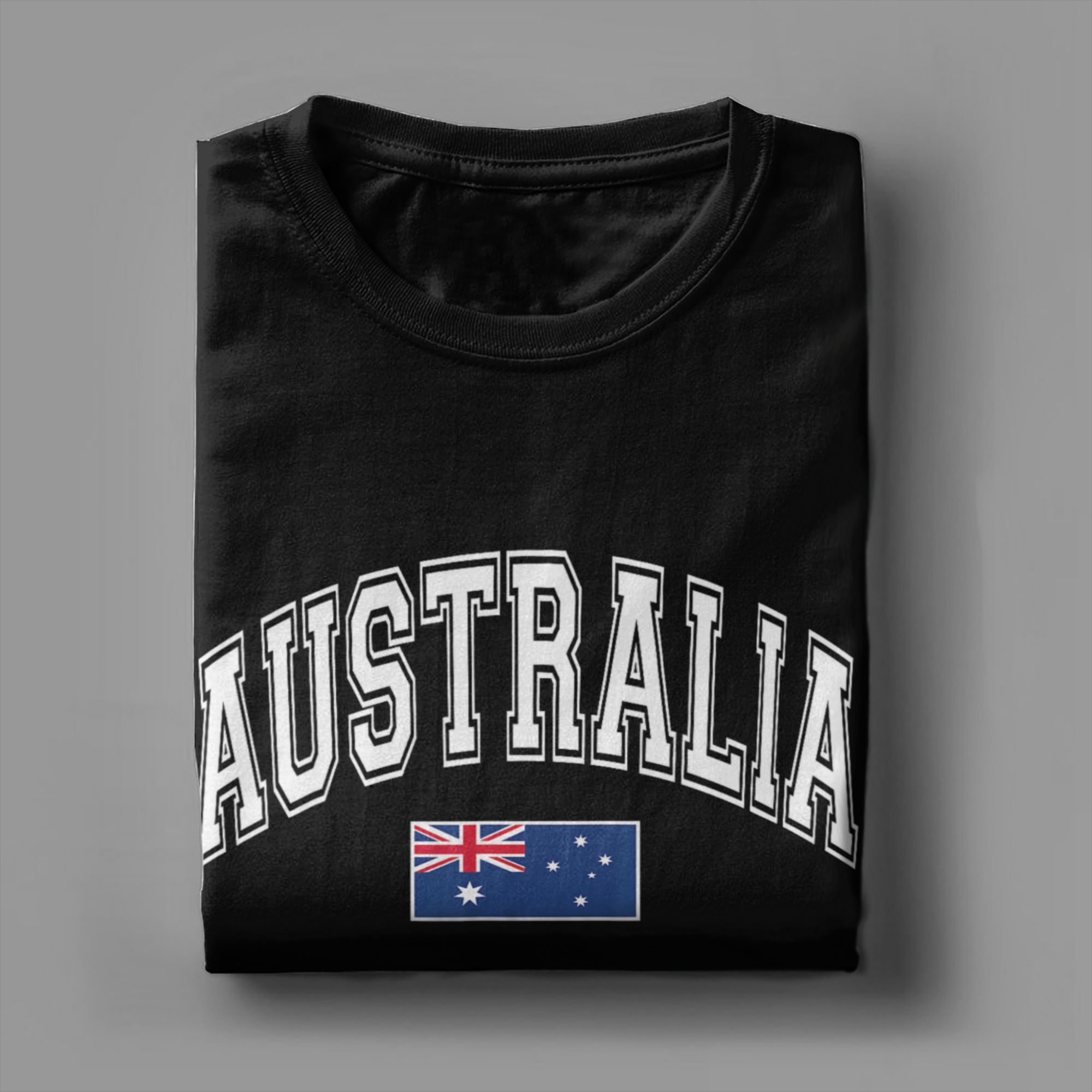 Camiseta masculina australiana - Summer Clothing Australia avaliação e preço