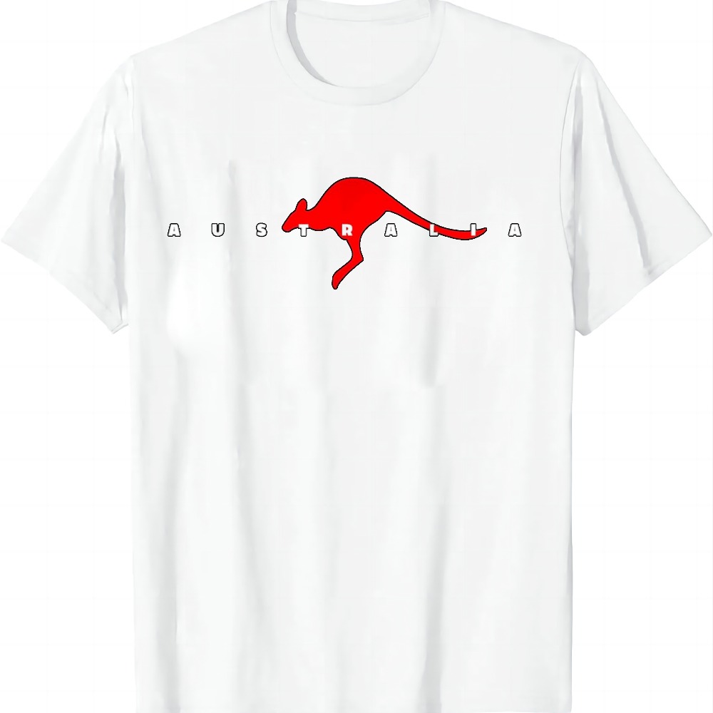 Camiseta Canguru Austrália, Ca - Summer Clothing Women Australia avaliação e preço